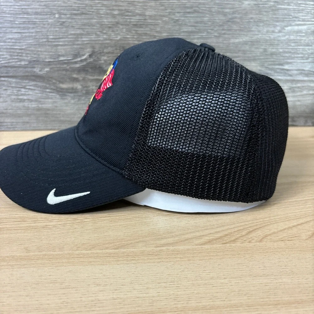 Scovis Cup‎ Hat Cap Fitted M/L Black Nike Golf Performance 2015